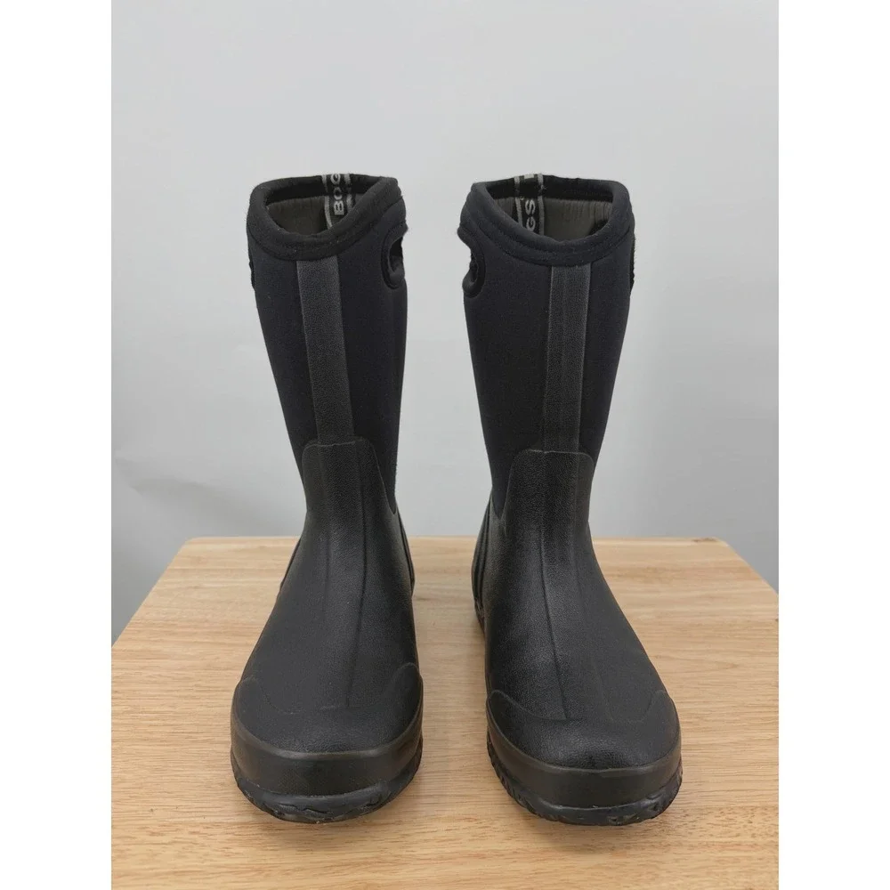 Bogs Classic High HA Waterproof Insulated Rain Snow Boots Black Youth 3